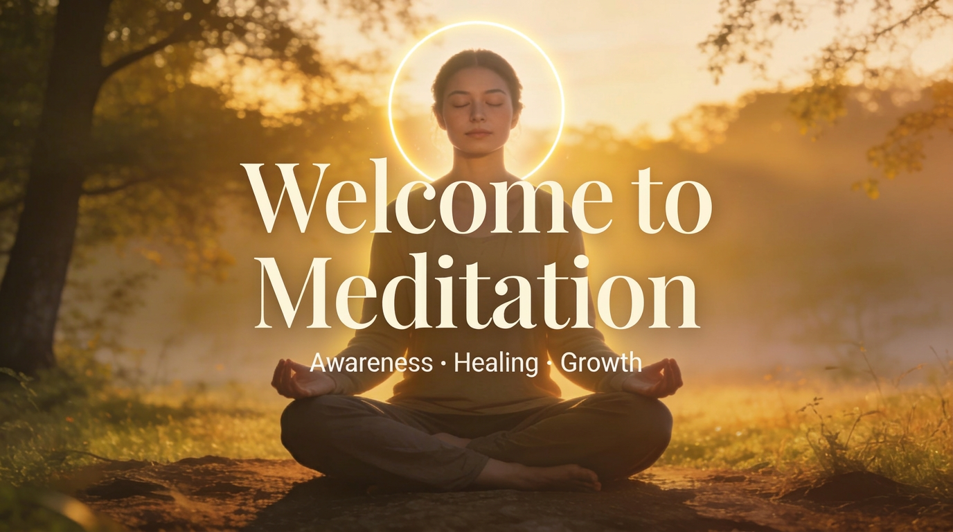 Welcome to Meditation