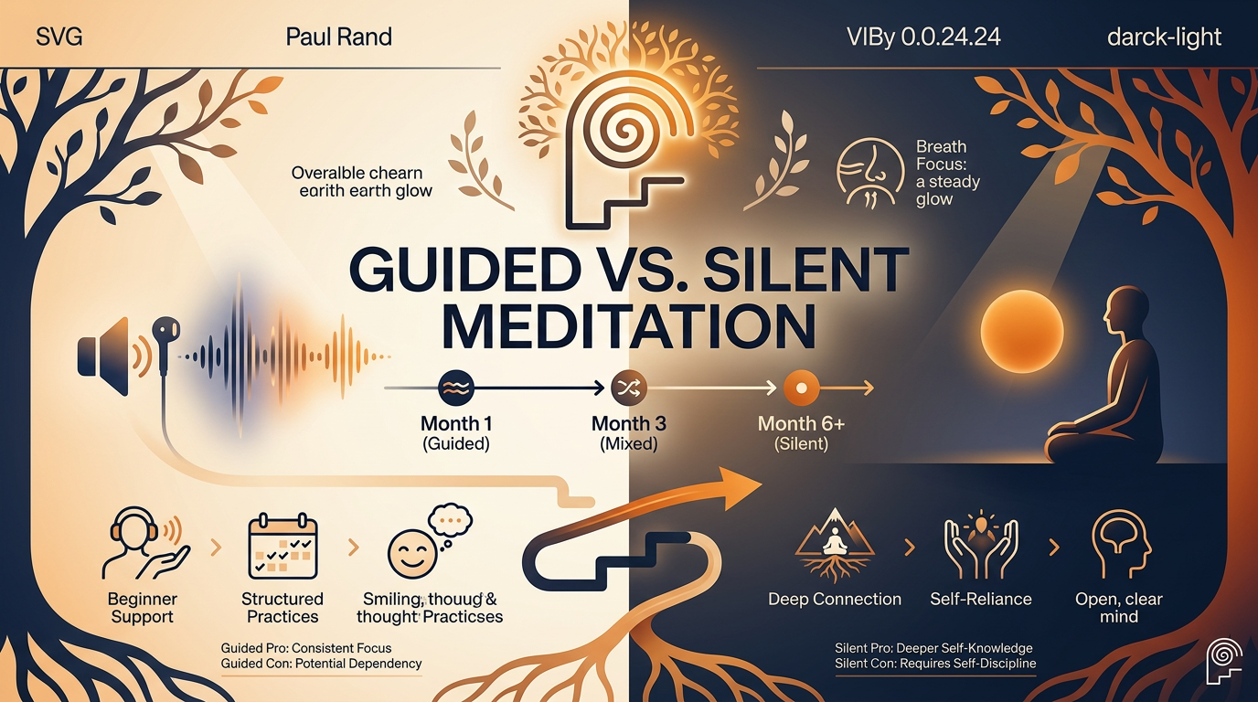 Guided vs. Silent Meditation